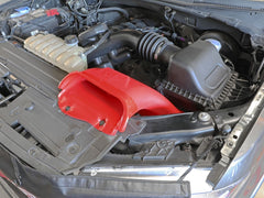 AFE 52-10010SR Rapid Induction Dynamic Air Scoop Red