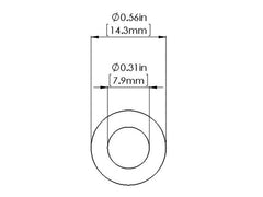 AFE 59-02008 Magnum FORCE Replacement Fuel Hose