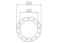 AFE 59-02009 Magnum FORCE Replacement Breather Hose