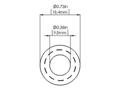 AFE 59-02010 Magnum FORCE Replacement Coolant Hose