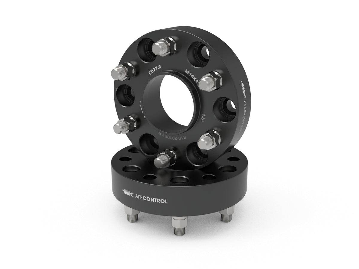 aFe POWER Wheel Spacer Kit aFe CONTROL Forged Aluminum Wheel Spacers aFe CONT 610-20T001-B