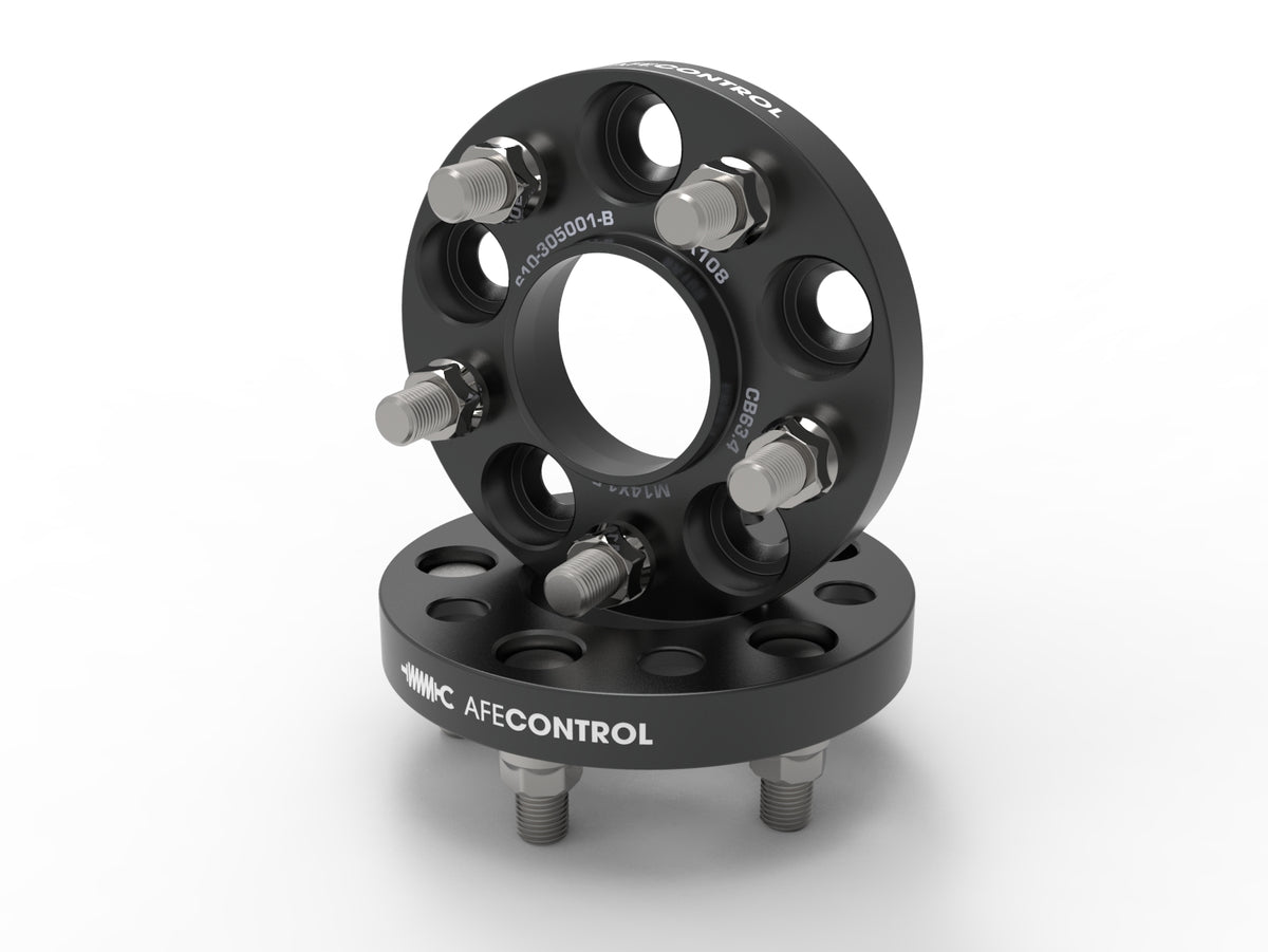 aFe POWER Wheel Spacer Kit aFe CONTROL Forged Aluminum Wheel Spacers aFe CONT 610-305001-B