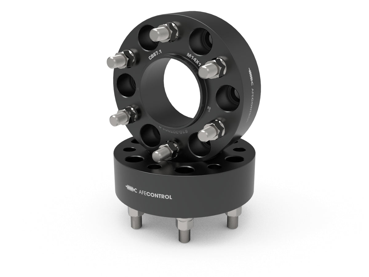 aFe POWER Wheel Spacer Kit aFe CONTROL Forged Aluminum Wheel Spacers aFe CONT 610-30T002-B