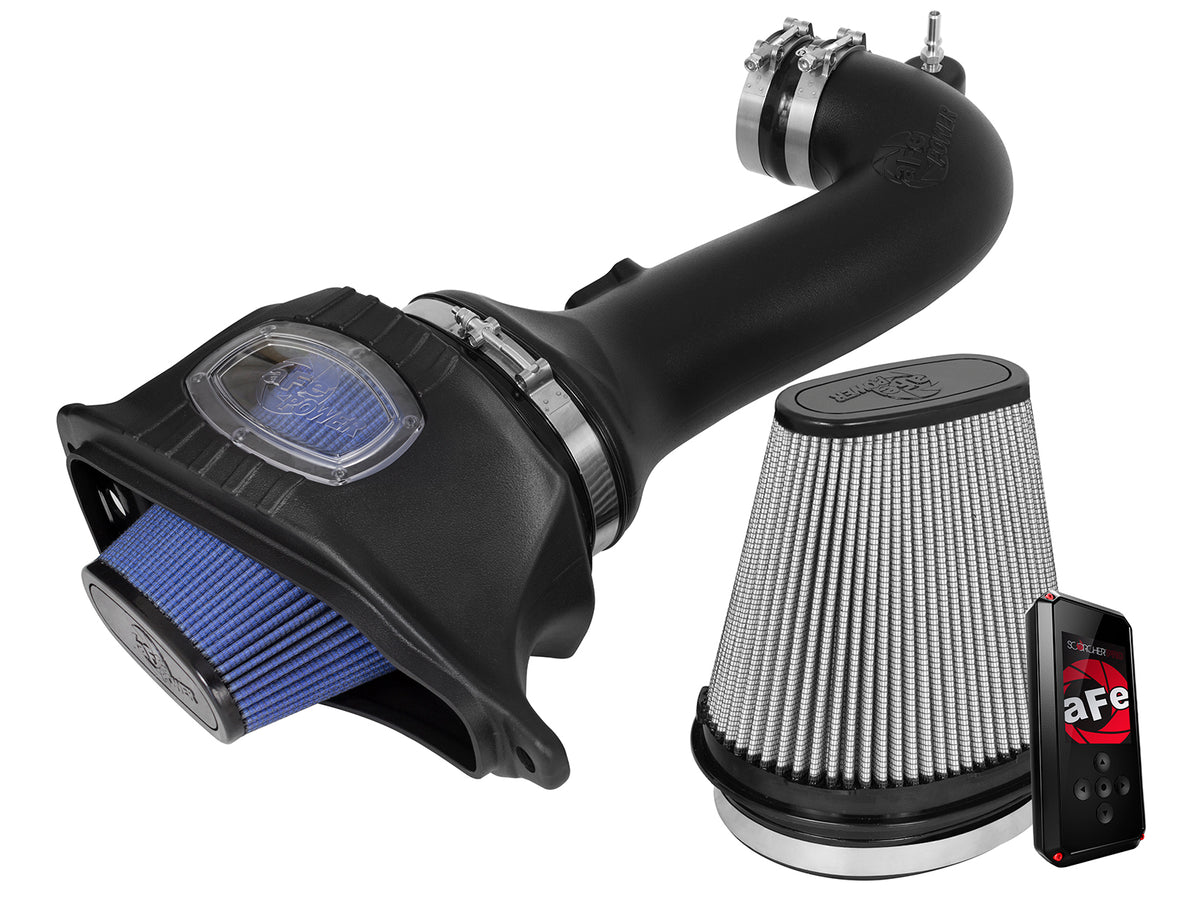 aFe Power 2017 Chevrolet Corvette Z06 (6.2) Engine Cold Air Intake Performance Kit PN. 77-34001-PK