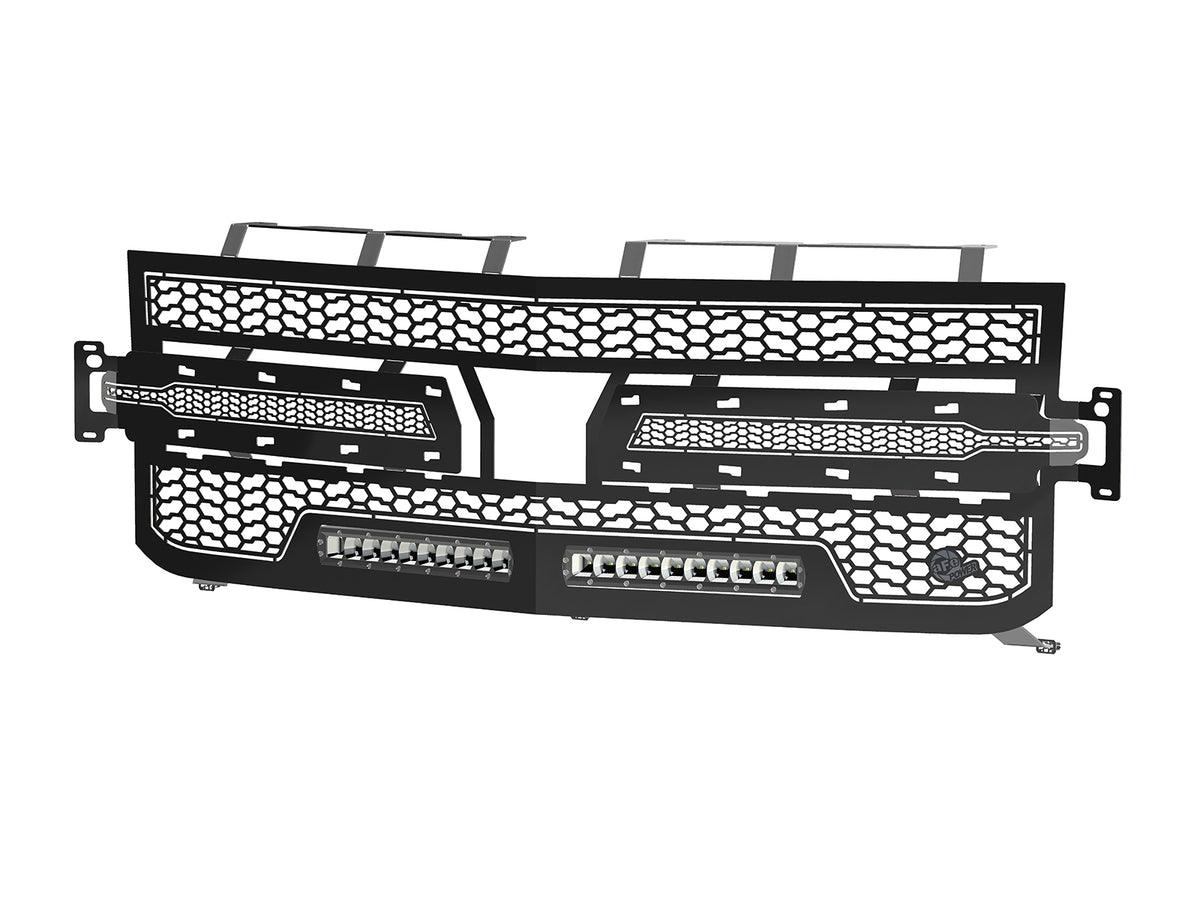 aFe Power 19-21 Chevrolet Silverado 1500 (2.7, 5.3, 6.2) Grille PN. 79-21003L