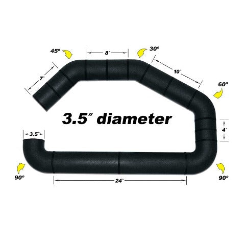 AIRAID 100-350 Universal Tube