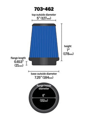 AIRAID 703-462 Universal Air Filter