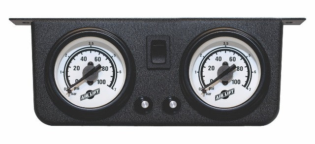 Air Lift 26159 Dual Gauge Panel Assembly for 25812