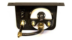 Air Lift Performance 26156 Single Needle Gauge w/ 2 Lighted Panel - 100 PSI