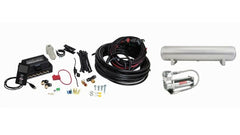 Air Lift Performance 27682 Air Line Kit 3P (1/4 Air Line, 4 Gallon 5-Port Lightweight Raw Aluminum Tank