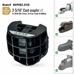 Altor Locks - ICON Trailer Coupler Lock 2-5/16in. flat lip- Demco/Buyers Products/Wallace Forge - MVP002.2516