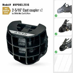 Altor Locks - ICON Trailer Coupler Lock 2-5/16in. cast couplers w/flat lip design OEMs- Curt/Ram - MVP003.2516