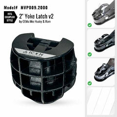 Altor Locks - ICON Trailer Coupler Lock for 2in. yoke latch coupler style by OEMs like Husky/Ram - MVP009.2000