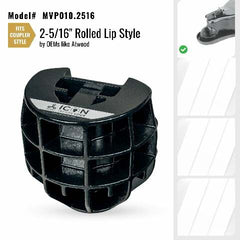 Altor Locks - ICON Trailer Coupler Lock for 2-5/16in. rolled lip coupler style OEMs like Atwood - MVP010.2516