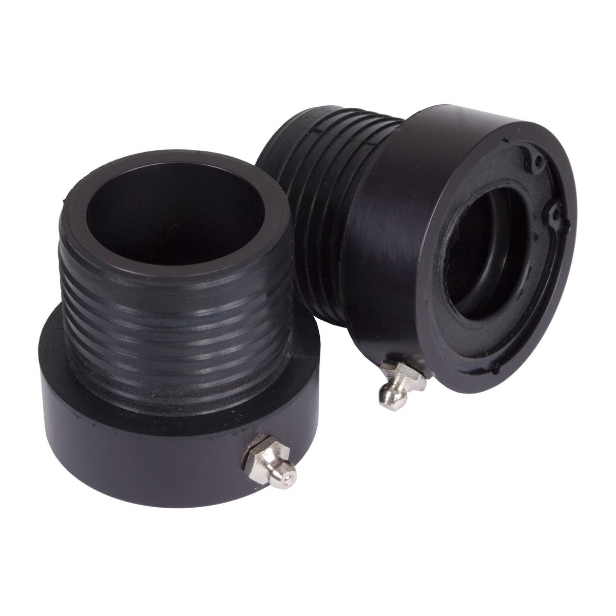 Alloy USA 11103 Front Axle Tube Seals, Black; 84-06 Jeep Cherokee/Wrangler XJ/TJ