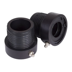 Alloy USA 11103 Front Axle Tube Seals, Black; 84-06 Jeep Cherokee/Wrangler XJ/TJ