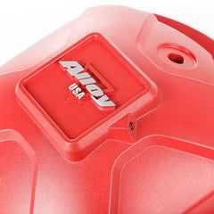 Alloy USA 11210 Aluminum Differential Cover, Dana 30, Red