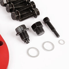 Alloy USA 11212 Aluminum Differential Cover, Dana 44, Red