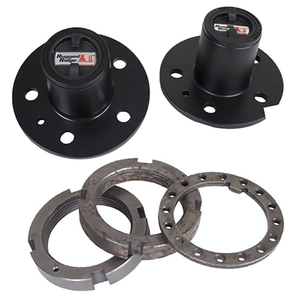 Alloy USA 15003.65 Axle Locking Hub Conversion Kit; Manual; 90-97 Ford/Mazda SUV/Pickup