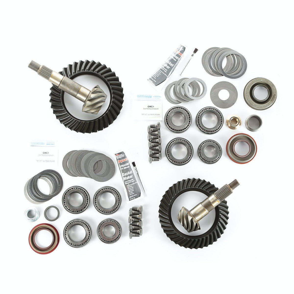 Alloy USA 360023 Ring/Pinion Kit, D30 Front - D35 Rear, 4.10 Ratio; 97-06 Wrangler TJ