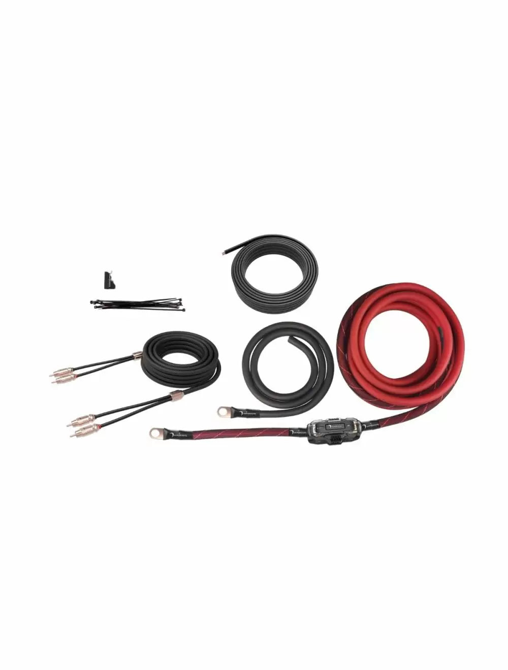Diamond Audio HX02 2-Channel 0 Gauge Amplifier Installation Kit W/ RCA Interconnect and 20 ft Speaker Cable