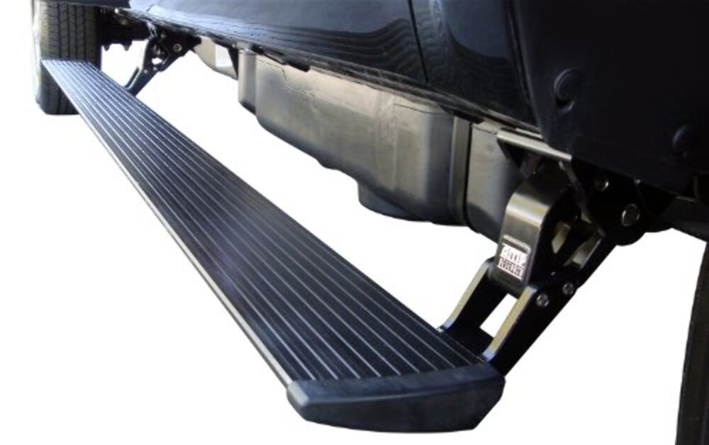 AMP Research 75147-01A 11-12 GM SILVERADO/SIERRA 2500/3500 HD EXT CAB POWERSTEP W/LIGHT KIT
