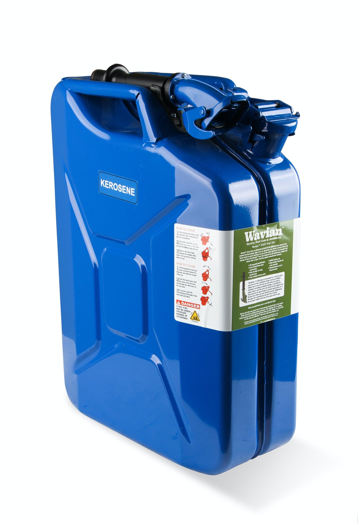 Anvil Off-Road 3012AOR JERRY CAN 20L BLUE W/ SPOUT
