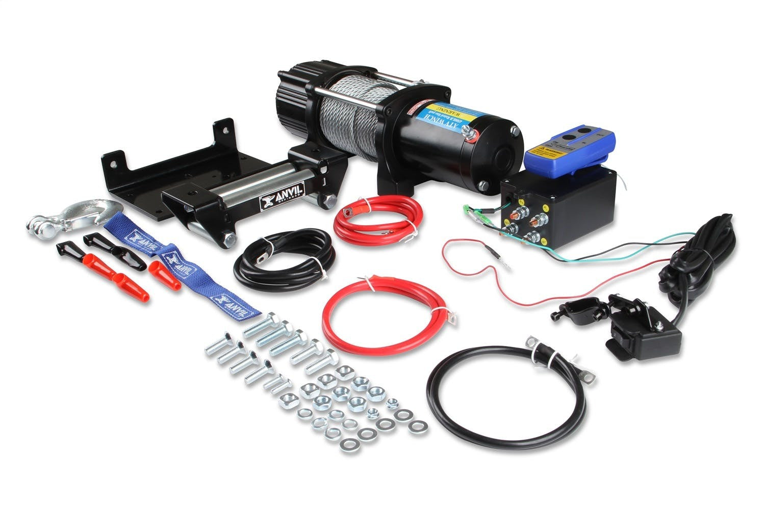 Anvil Off-Road 4501AOR 12V WINCH 4500 LBS - Cable