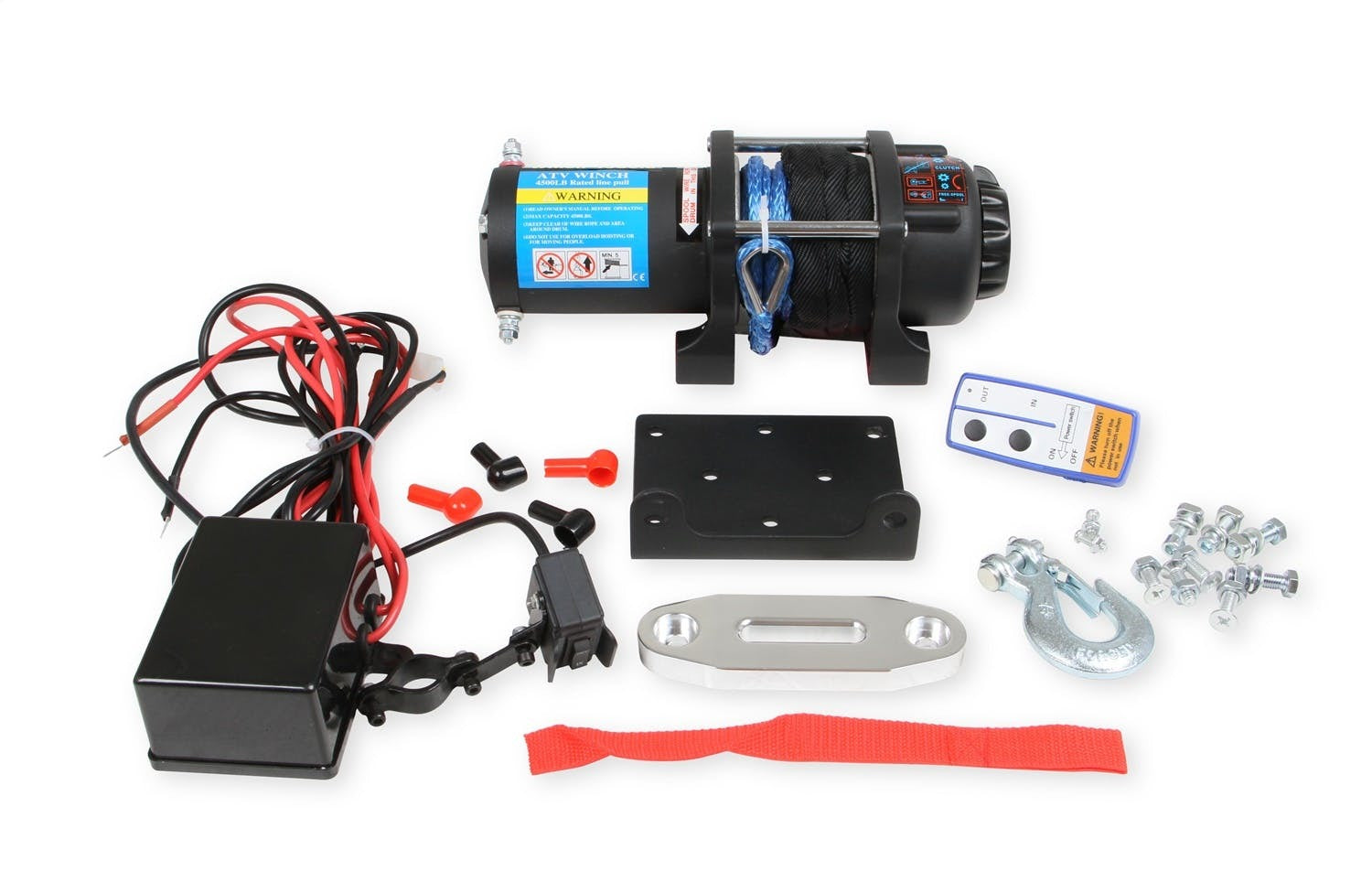 Anvil Off-Road 4511AOR 12V WINCH 4500 LBS - ROPE