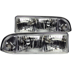 AnzoUSA 111014 Crystal Headlights Chrome