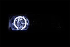 AnzoUSA 111016 Projector Headlights with Halo Chrome
