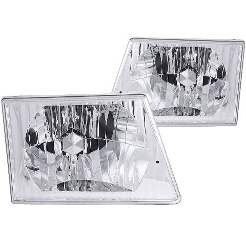 AnzoUSA 111026 Crystal Headlights Chrome