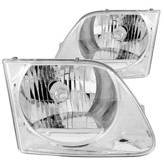 AnzoUSA 111030 Crystal Headlights Chrome
