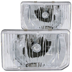 AnzoUSA 111050 Crystal Headlights Chrome