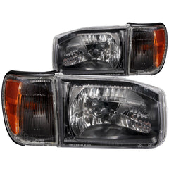 AnzoUSA 111051 Crystal Headlights Black