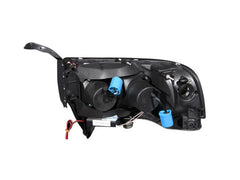 AnzoUSA 111056 Projector Headlights with Halo Chrome