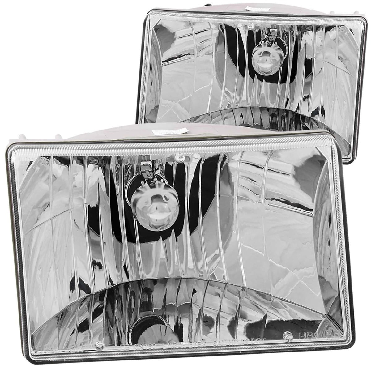 AnzoUSA 111066 Crystal Headlights Chrome