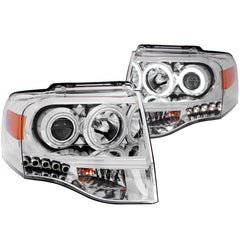 AnzoUSA 111114 Projector Headlights Chrome