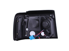 AnzoUSA 111184 Projector Headlights with Halo Black with Side Markers and Parking Lights
