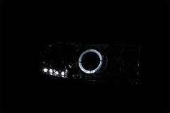 AnzoUSA 111195 Projector Headlights with Halo Chrome