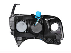 AnzoUSA 111206 Crystal Headlights Chrome with LED