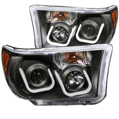 AnzoUSA 111294 Projector Headlights with U-Bar Black