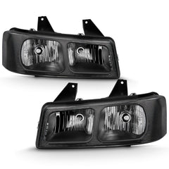 AnzoUSA 111474 Crystal Headlight Black