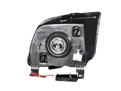 AnzoUSA 121033 Crystal Headlights with Halo Black (SMD LED)