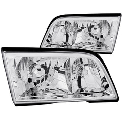 AnzoUSA 121081 Crystal Headlights Chrome