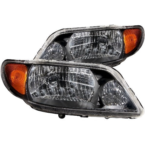 AnzoUSA 121107 Crystal Headlights Black