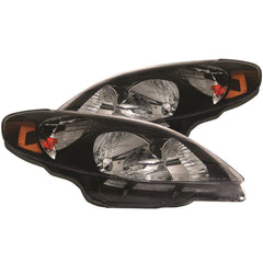 AnzoUSA 121133 Crystal Headlights Black