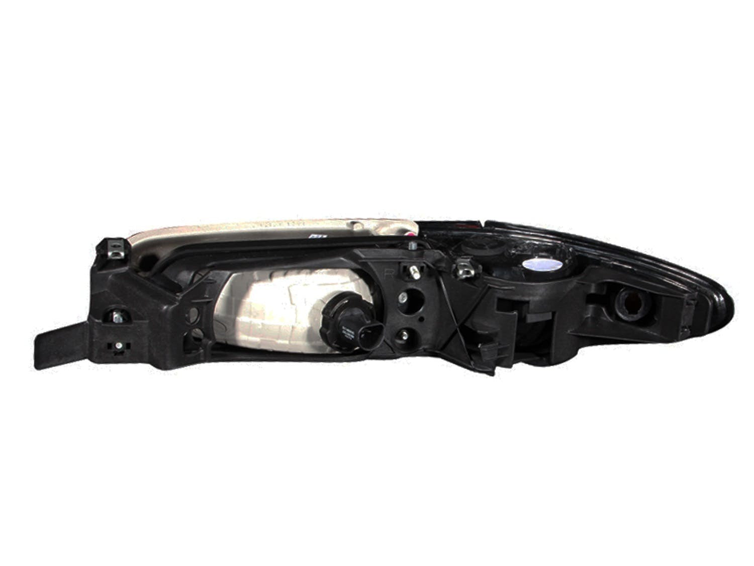 AnzoUSA 121201 Crystal Headlights Black