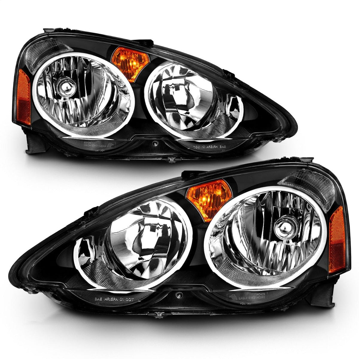 AnzoUSA 121209 Crystal Headlights Black