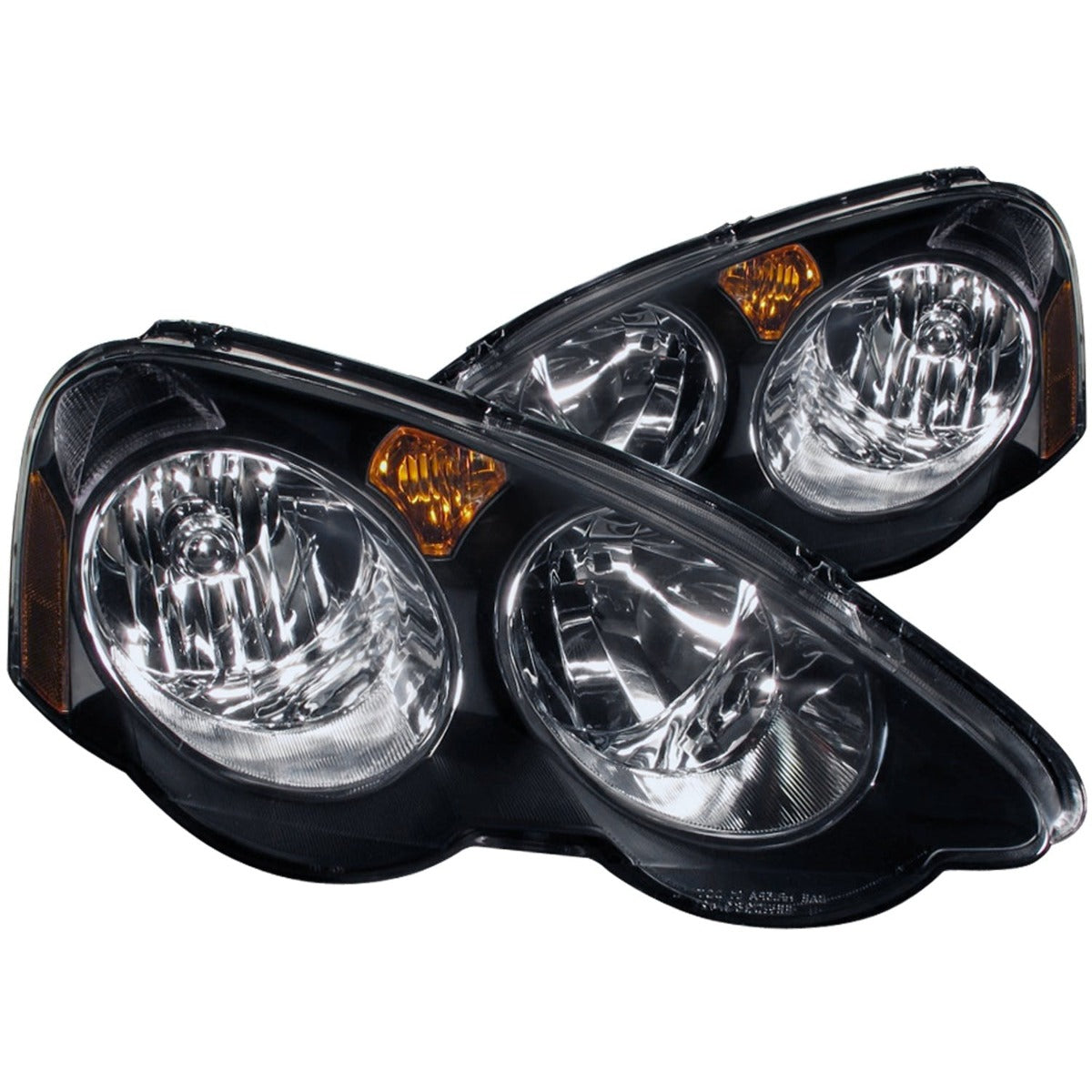 AnzoUSA 121209 Crystal Headlights Black